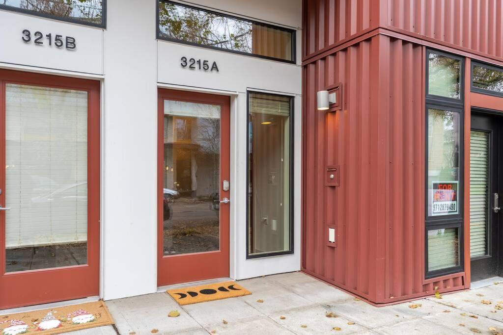 West Seattle'S Modern Townhome Eksteriør bilde